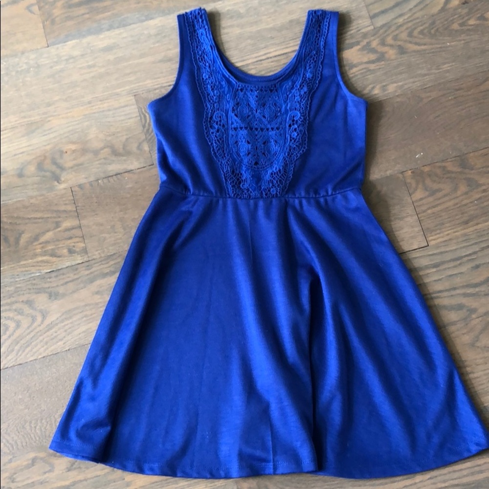 Pretty Blue GB Girls size Large Dress